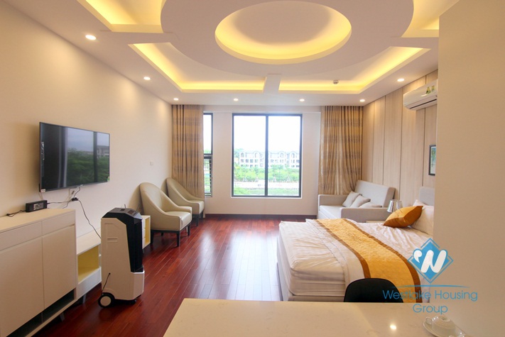 A nice and brand new studio with lake view for rent in Tay Ho, Hanoi